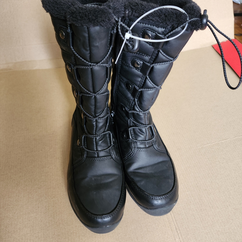 Totes Black Winter Boots for Women